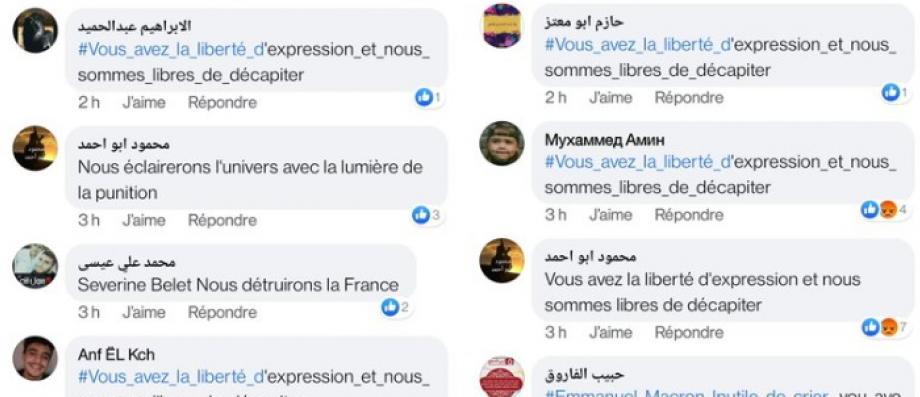 Photo of Plusieurs entreprises françaises victimes de cyberattaques hier soir avec des centaines de commentaires islamistes prônant la décapitation