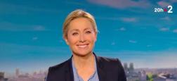 Audiences 20h: Le journal d'Anne-Sophie Lapix sur France 2 réduit (un peu) l'écart avec Gilles Bouleau sur TF1 - Quotidien sur TMC et TPMP sur C8 autour de 2 millions de téléspectateurs