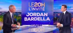 Audiences 20h : Jordan Bardella permet au journal de TF1 d'afficher un million de téléspectateurs de plus que France 2 - TPMP sur C8 et Quotidien sur TMC puissants et à égalité à 2,1 millions