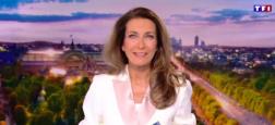Audiences 20h: Anne-Claire Coudray très puissante hier soir sur TF1 avec 1,3 million de téléspectateurs que Laurent Delahousse sur France 2