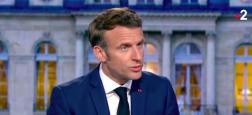 Audiences 20h: L'interview d'Emmanuel Macron sur France 2 par Anne-Sophie Lapix est battue par le journal de TF1 avec Gilles Bouleau avec 700.000 téléspectateurs de plus