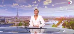 Audiences 20h: Une nouvelle fois le journal d'Anne-Sophie Lapix sur France 2 est leader à plus de 5 millions au grand désespoir de Gilles Bouleau sur TF1