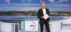 Audiences 20h: Anne-Sophie Lapix est la seule à dépasser les 5 millions de téléspectateurs hier soir sur France 2 face à Gilles Bouleau à 4.677.000 sur TF1