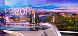 Audiences 20h: Gilles Bouleau en forte baisse sur TF1 et talonné par Anne-Sophie Lapix sur France 2 - Quotidien à plus de 2 millions hier soir sur TMC