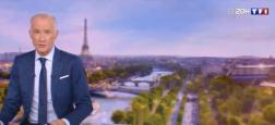 Audiences 20h: Gilles Bouleau leader sur TF1 mais Anne-Sophie Lapix résiste sur France 2 à 4,7 millions - "C à vous - la suite" repasse sous le million sur France 5