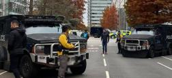 Londres : Des véhicules d'intervention de la police et des officiers armés ont été déployés devant la télévision "Iran International", dont deux journalistes ont fait l'objet de menaces