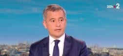 Audiences 20h: Gérald Darmanin ne parvient pas à booster le journal de France 2 loin derrière TF1 - Cyril Hanouna, leader des talks, bat son record sur C8 avec plus de 2,2 millions de télésopectateurs
