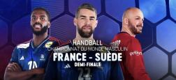 Audiences Prime: Quel score hier soir pour la demi-finale de handball sur TF1 et la victoire de la France face à la Suède en direct de la Tele2 Arena de Stockholm ?