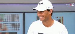 Tennis : L'Espagnol Rafael Nadal a annoncé qu'il serait absent pendant quatre à six semaines en raison d'une blessure contractée le week-end dernier